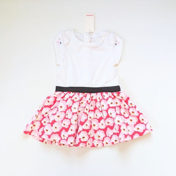 NWT Catimini cherry blossom dress - Picture 7 of 7